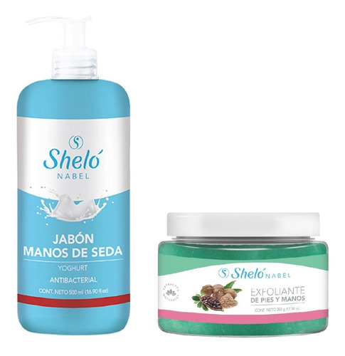 Exfoliante De Pies Y Manos Con Jabón Aroma Yogurt Sheló