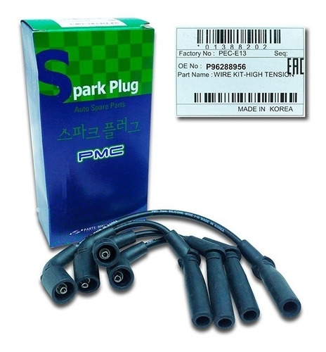 Imagen 1 de 8 de Cables Bujias Chevrolet Spark 2011 2012 2013 2014 Original