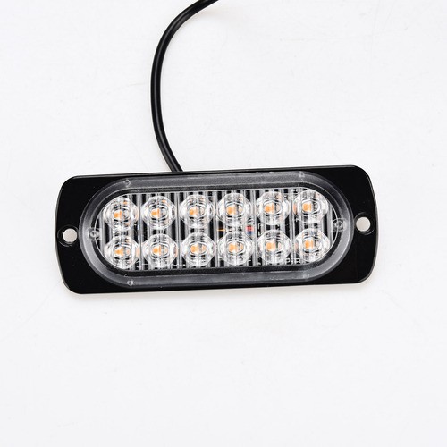 Luz De Advertencia Intermitente De 12 Led Para Camiones, Ama