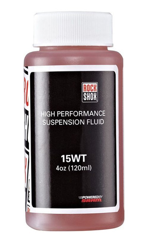 Aceite Suspensión Rock Shox 15wt 120ml 4oz Para Bicicletas