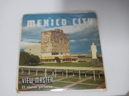 7k Ciudad De Mexico 03 Discos Para View Master Año 1966