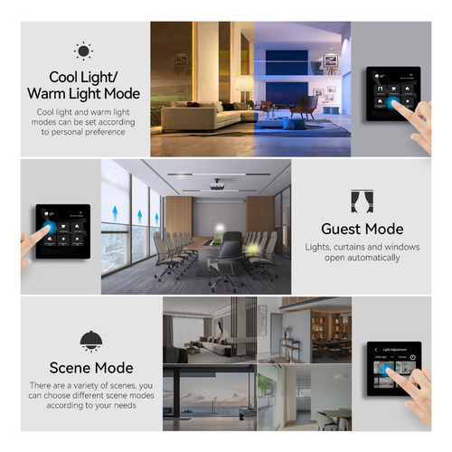 Panel De Control De Hogar Inteligente Tuya Smart Home Múltip