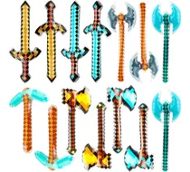 Comprar 14 Piezas Inflables Pixel Hacha Pico Espadas Jumbo Inflables