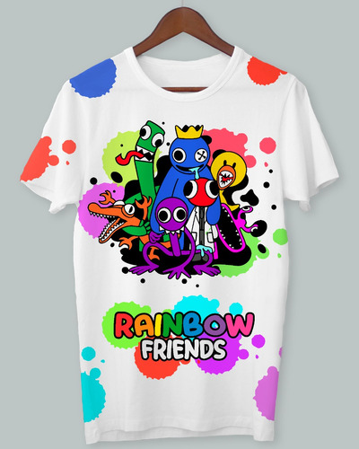 Remera Niños, Rainbow Friends