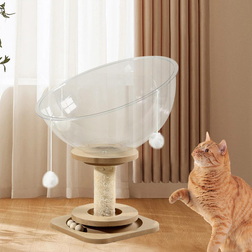 Mueble De Cama Para Gatos Con Cápsula , Multifuncional,