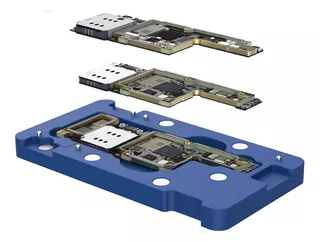 Suporte Placa Stencil Reballing Qianli iPhone X Xs Xsmax