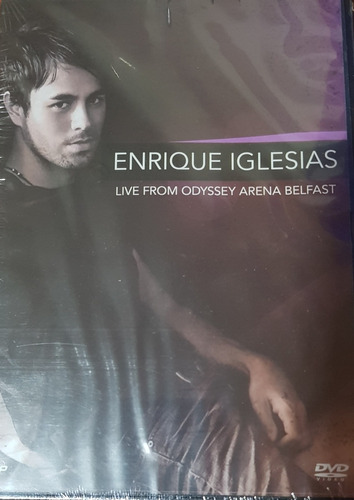 Enrique Iglesias Dvd Live From Odyssey Arena Belfast