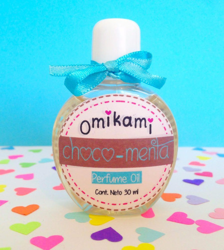 Perfume Oil Omikami Chocolate Fresa Coco Vainilla 