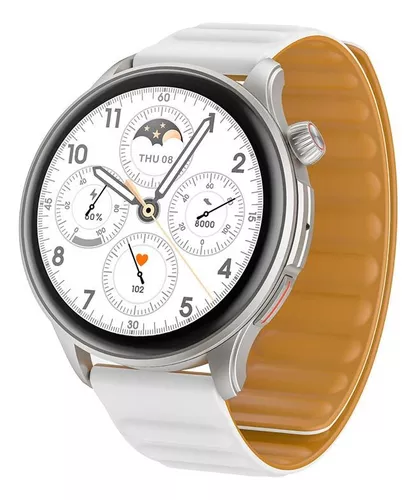Reloj Inteligente Smartwatch Smart Mujer Hombre Noga Sw09 Ep Color de la  caja Blanco Color de la malla Blanco Color del bisel Negro