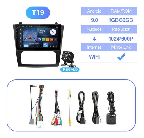 Z0k Estéreo Cámara Android Para Nissan Altima 2007-2012 Gps
