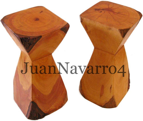 Imagen 5 de 7 de Banco De Madera Con Diseño Decorativo Y Util