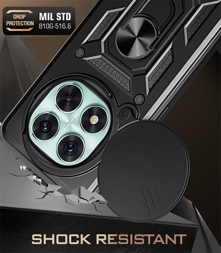 Case Poco X7 5g - Con Aro Y Protector Camara