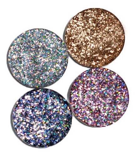 Sombras Glitter Prensado Ap | Mini Sparkly Eyeshadows