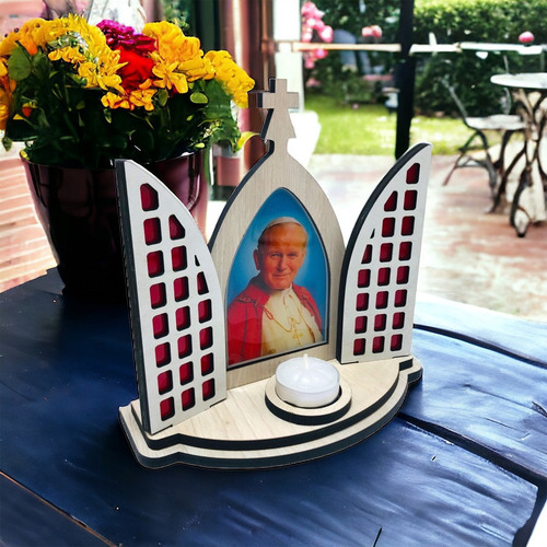 Capela Oratório Papa João Paulo Ii Com Porta Vela