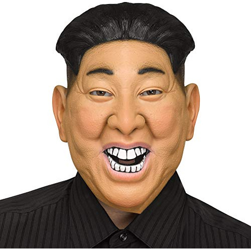 Kim Jong Un Máscara De La Máscara Del Traje.