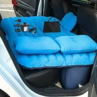 Colchón Inflable Cama Para Autos Viaje +inflador 12v Set Pvc