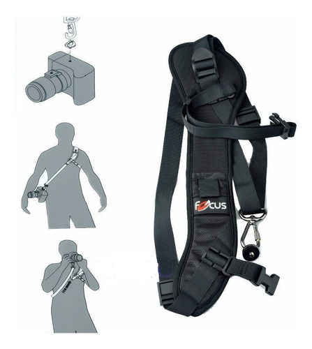 Quick Strap Correa Rapida Focus Reflex Nikon Canon Sony