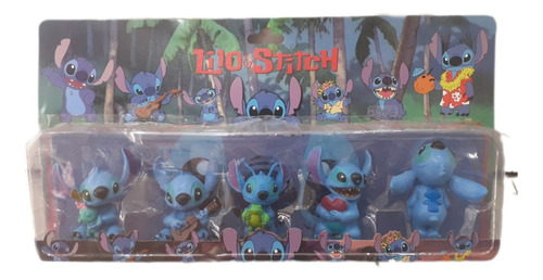 Lilo Y Stitch X5 Muñeco Personaje 