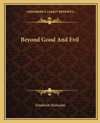 Libro Beyond Good And Evil - Nietzsche, Friedrich Wilhelm