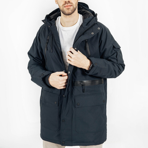 Campera Hombre Impermeable Parka Abrigo Invernal Briganti