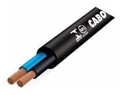 Cabo Cobre Pp Flexivel 2x16 Com 30 Metros