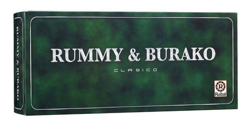 Imagen 4 de 5 de Juego de mesa Rummy & Burako Clásico Ruibal 1056