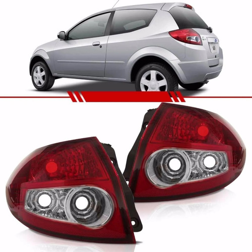 Faro Trasero Ford Ka Viral 2008 2009 2010 2011 Rojo