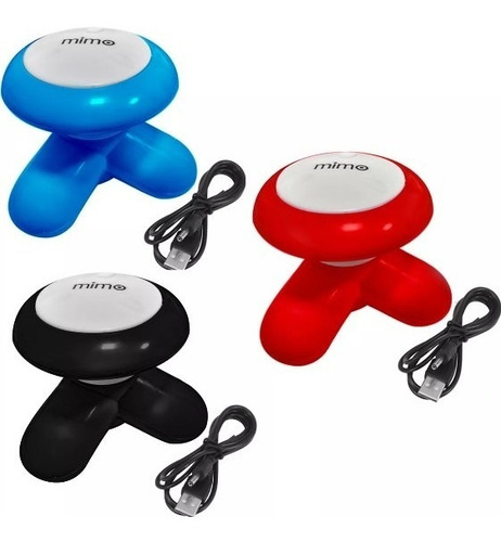 Massageador Corporal Portátil Pilha Usb Mimo