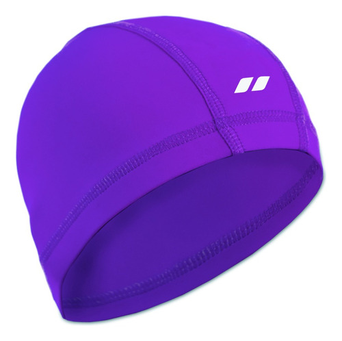 Gorra Natación Aquon Multiflex Lycra Tejido Tela Adulto Color Violeta