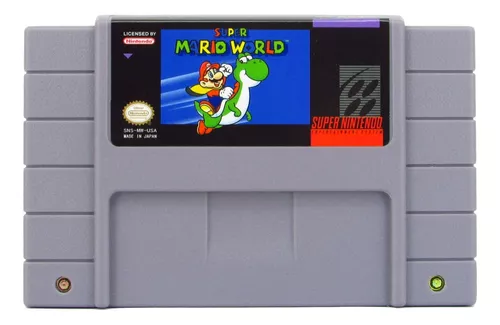 Super nintendo completo com mario world Pt-br