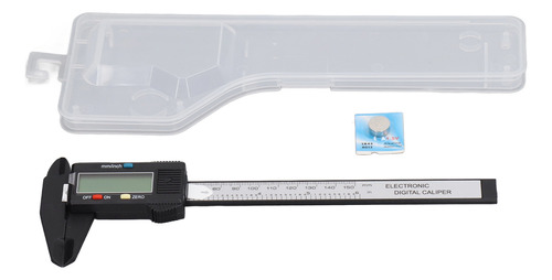 Pantalla Lcd Digital Vernier Caliper, 0-150 Mm, Doble Escala