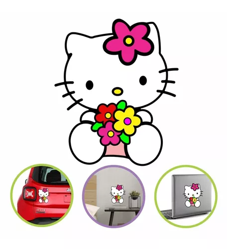 Adesivos Pet 3D Personagens Sanrio