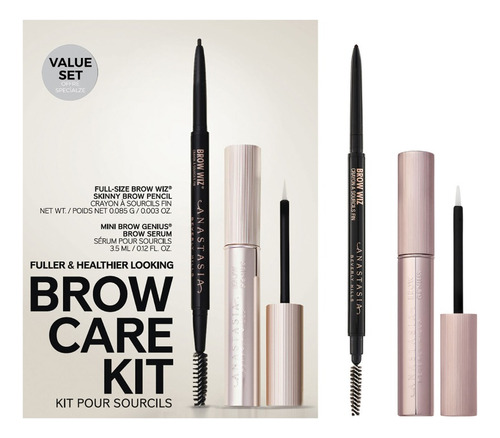 Kit De Cejas: Lápiz + Serum | Medium Brown | Anastasia B. H.