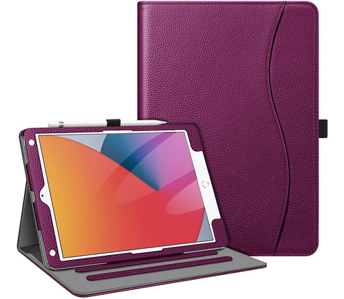 Funda Fintie, Púrpura, Compatible iPad De 9ª/8ª/7ª Gen 10.2 