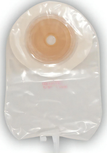 Bolsa Urostomia Transp. Convexa 22mm Cx. C/5 Unid. Convatec Cor Branco