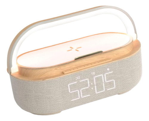 Reloj Despertador Digital Con Luz Nocturna Y Pantalla Led,