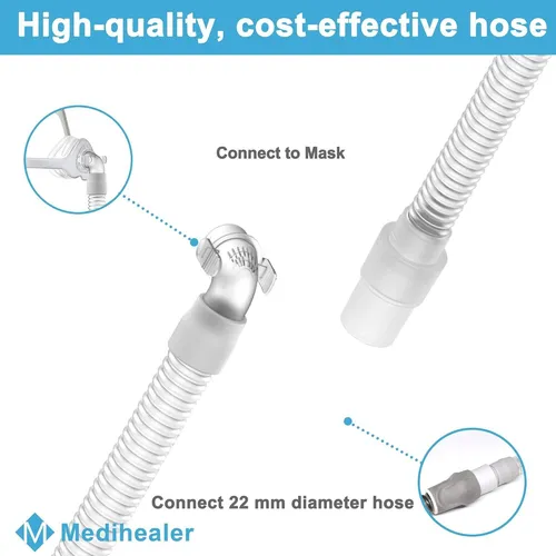 Manguera Conectadora Wisp Medihealer 2 Piezas Codo Giratorio
