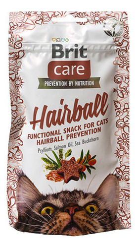 Brit Care Hairball Control Snack Para Gatos 50g