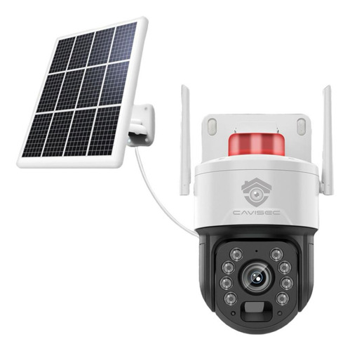 Camara Solar 4g 30x Zoom 5mp Led Ptz Autoseguimiento Hd Tuya