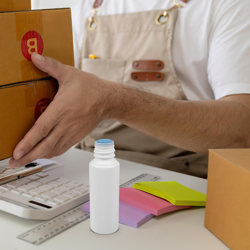 6 Botellas Pequeñas De Linimento Con Aplicador De Esponja Re