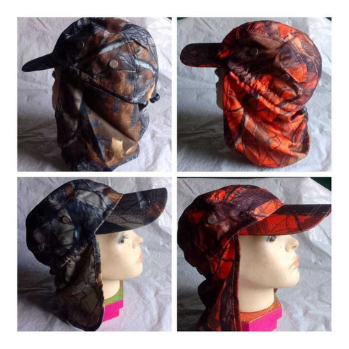 Gorras Camuflageadas Con Solapera Para Adultos Talla Única 