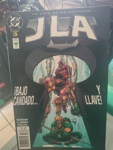 Comic Jla Tomo 3: ¡bajo Candado... Y Llave