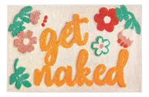 Comprar Uioiu Get Naked Bath Mat Pink Bathroom Rugs Funny Lind Bath 