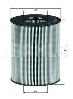 Filtro Aire Mahle Original Merceded Benz A160 A190