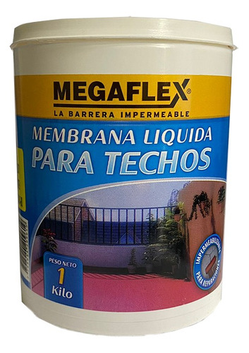 Membrana Megaflex Liquida Para Techo X 1kg