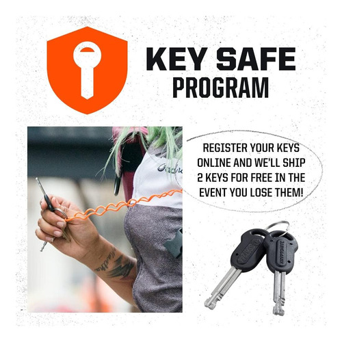 Lock De La Cadena De Bicicletas 585 Kryptonite Keeper, De De