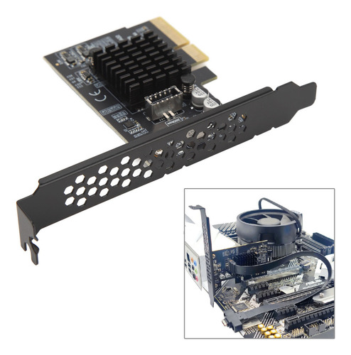 Placa De Expansão Usb 3.2 Gen 2 Tipo C 20gbps Asm3242 Main