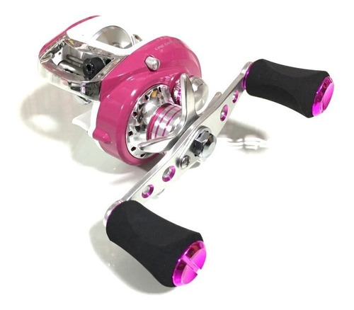 Carretilha Pesca Rosa Sumax Lady Sld-9000r 9 Rol. 7.1:1