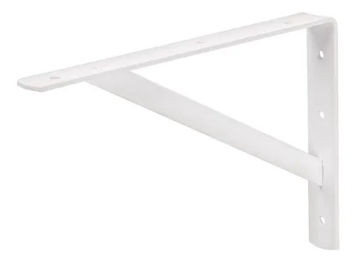 Ménsula De Acero Reforzada Blanca 8 X 12', Fiero