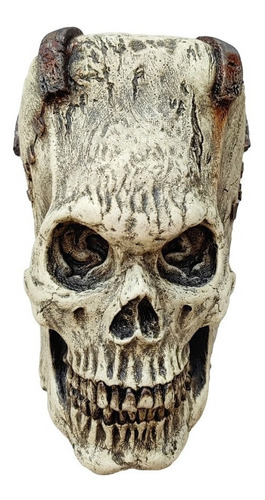 Máscara De Frankquistein Franky Skull Halloween 27787 Color Gris